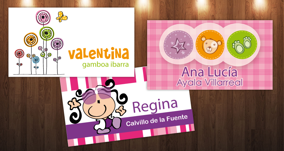 tarjetas